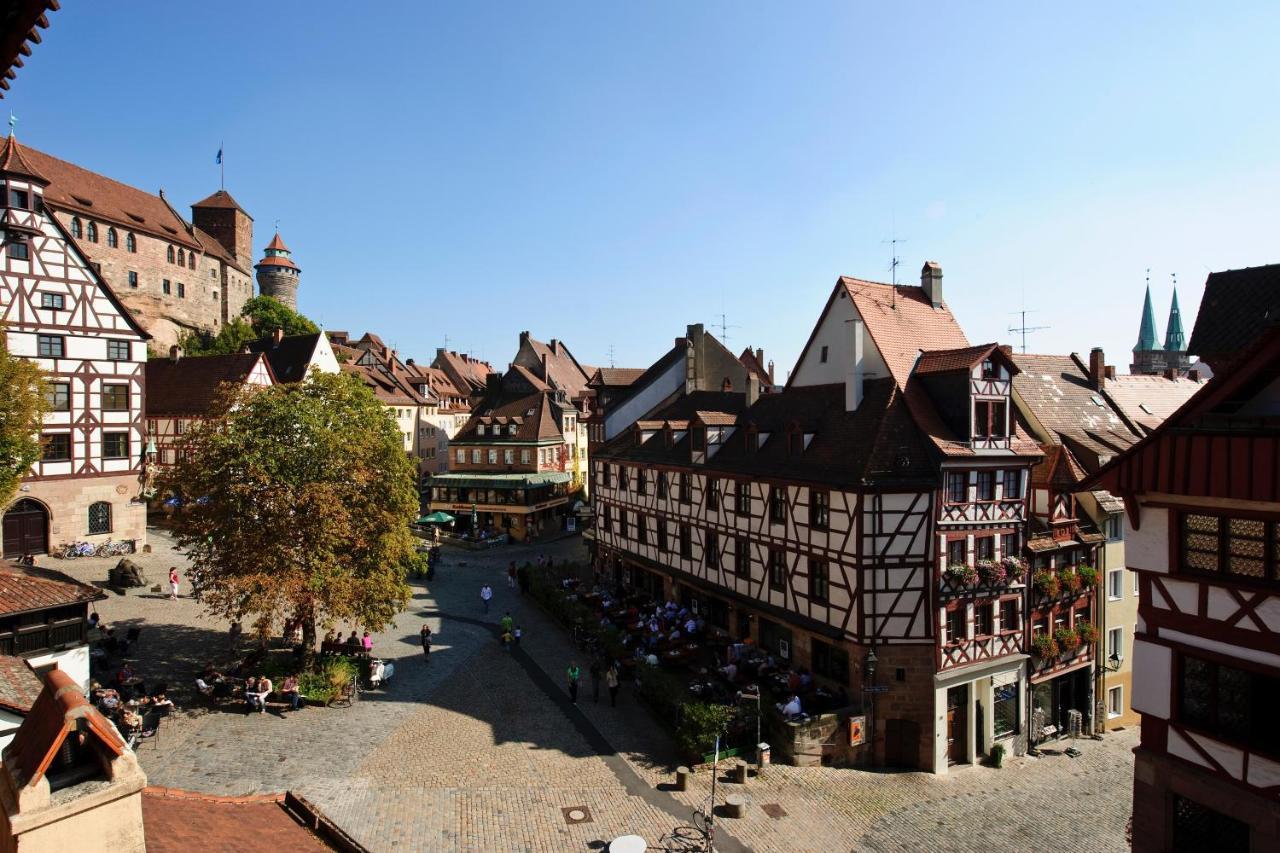 Burghotel Stammhaus Nürnberg Eksteriør bilde