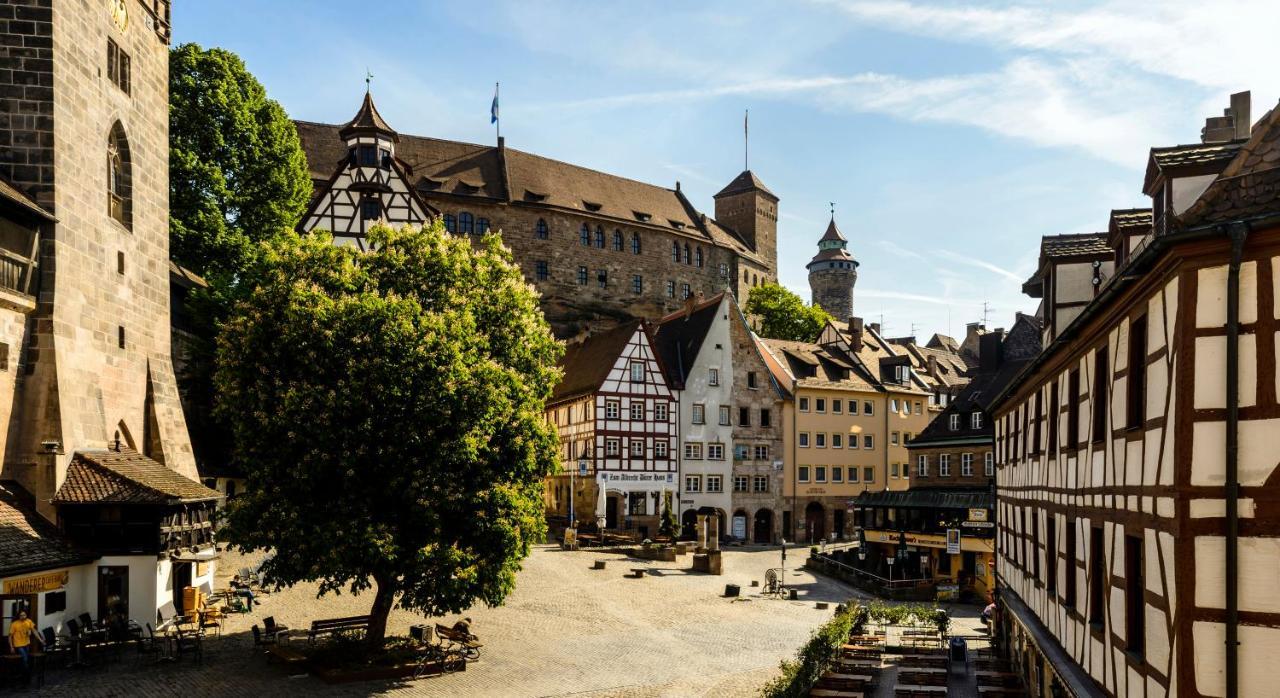 Burghotel Stammhaus Nürnberg Eksteriør bilde