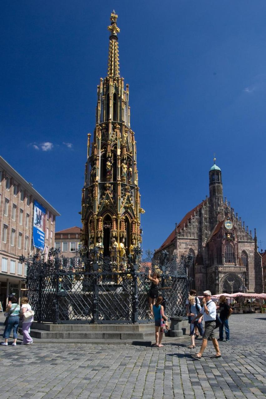 Burghotel Stammhaus Nürnberg Eksteriør bilde